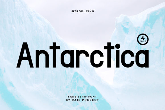 Antarctica: A Modern Typeface for Dynamic Projects