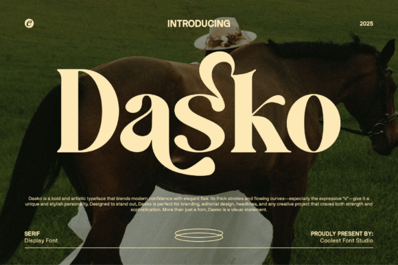Dasko Serif: A Modern Typeface for Bold and Elegant Design