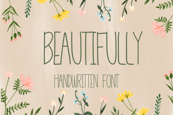 Discover the Sweet & Friendly Charm of the Beautifully Font