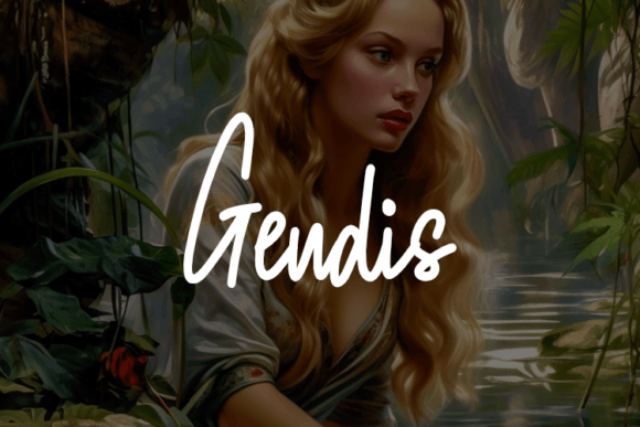 Gendis: A Masterstroke of Font Design for Your Creative Projects