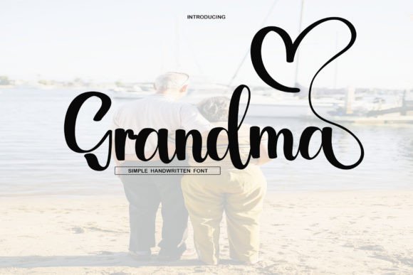 Grandma: A Handwritten Script for Authentic Design
