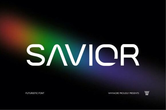 Introducing SAVIOR: The Futuristic Techno Sans Serif Font