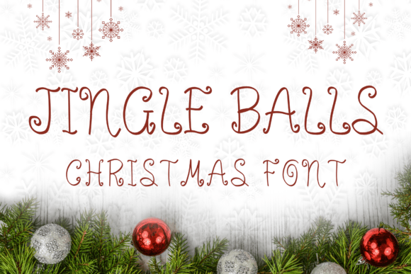 Jingle Balls: A Fun Handwritten Font for Creative Projects