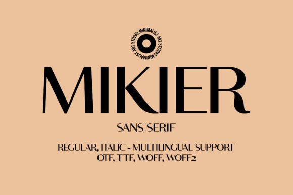 Mikier: A Chic Sans Serif for Timeless Design