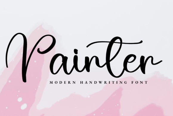 Painter: Bold Display Font for Dynamic Designs