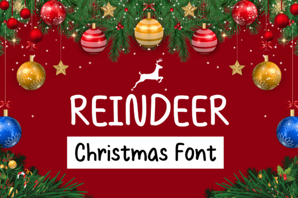 Reindeer: A Sweet Handwritten Font for Creative Projects