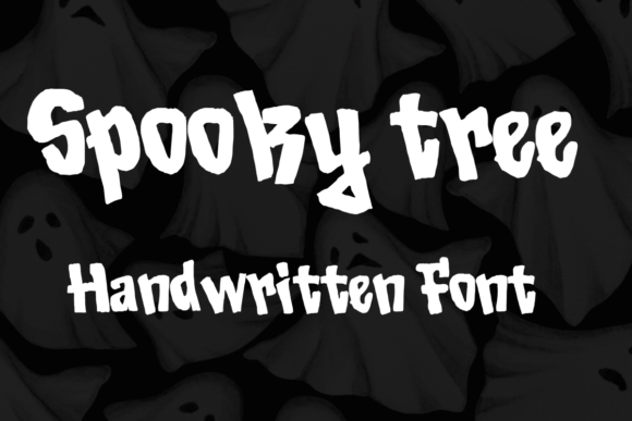 Spooky Tree: A Fun Handwritten Font for Creative Projects