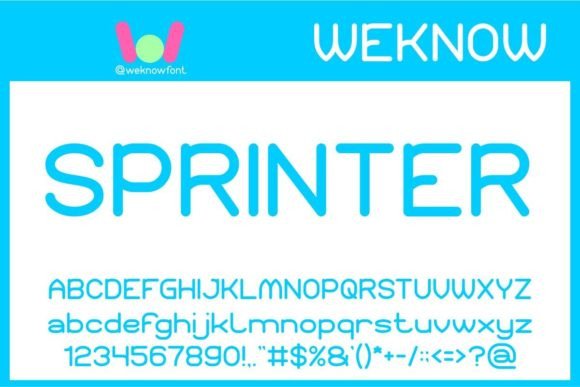 Sprinter: A Modern Sans-Serif Font for Dynamic Design