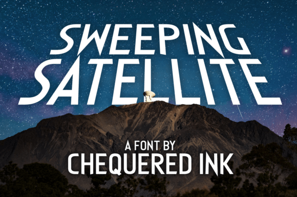Sweeping Satellite: Elevate Your Design with Hand-Crafted Style