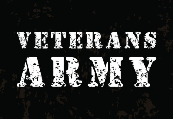 Veterans Army: Bold Sans-Serif for Distinctive Design