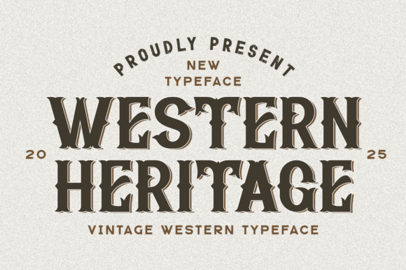 Western Heritage: A Vintage Typeface for Authentic Design